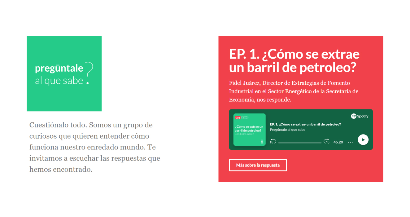 Pregúntale al que sabe